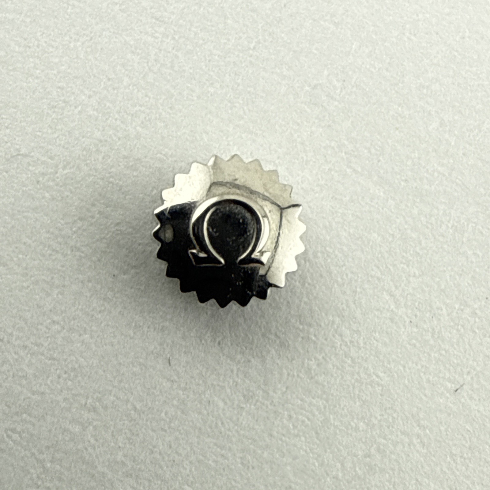 Omega Stainless Steel 4.4mm X 2.6mm Wristwatch Crown