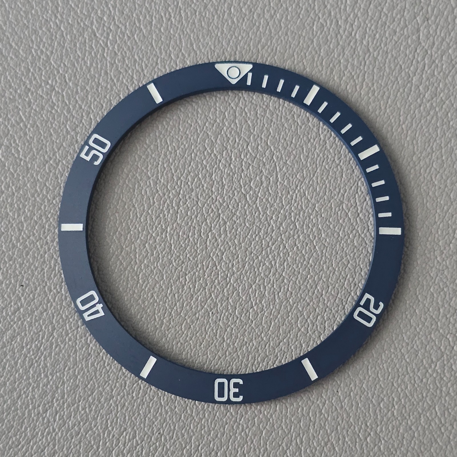 SEIKO Bezel Insert SKX007 / PLGS Dark Blue Matte Ceramic Sloped C3