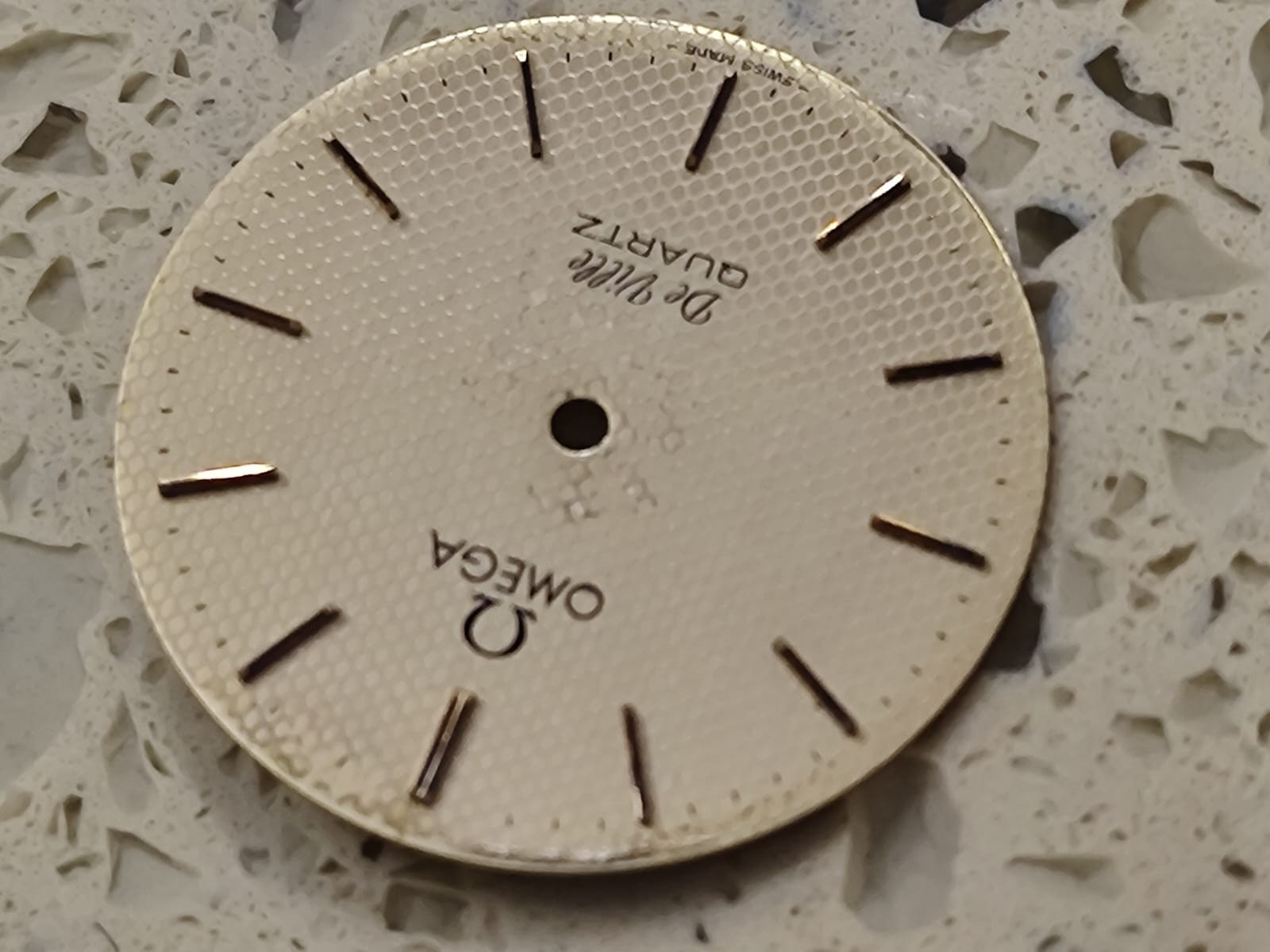 OMEGA DeVille Cal 1332/1337/1336 Part Gold Dial 27.50MM For part