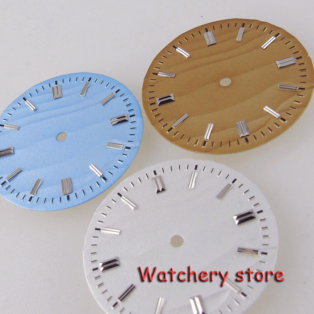 29MM Desert Texture luminous dial fit NH35 NH36 ETA 2824 Movement Watch Dial