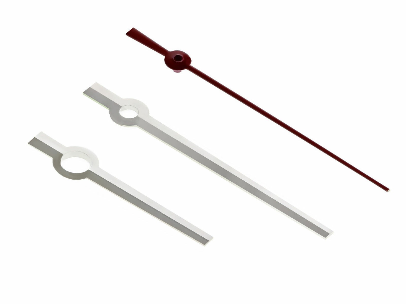 Silver Replacement Watch Hand Red Sweep Second For ETA 2824-2 2836-2
