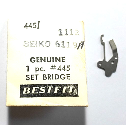 SEIKO 6119A 6106 6119 6139A 6139B Setting Lever Spring Set Bridge watch part