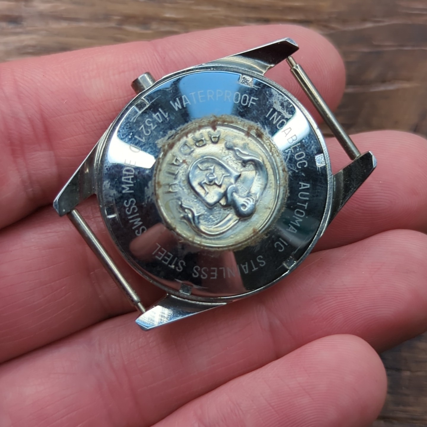1960s Ardath Automatic Waterproof Swiss Made Watch Case 35mm (AC10)