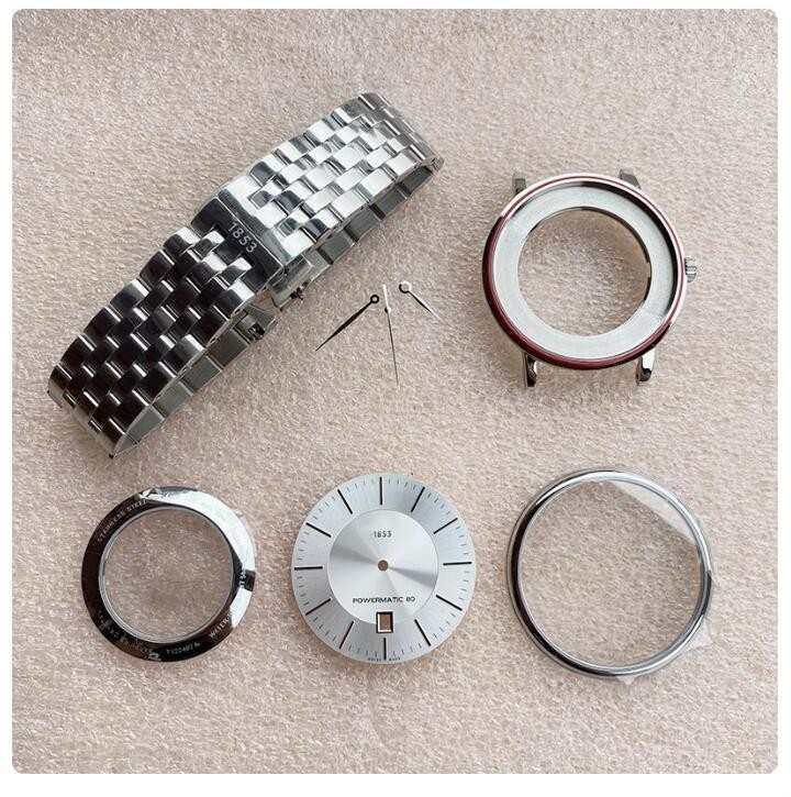 Watch Part Watch Case Dial Assembly for T122407A Movement
