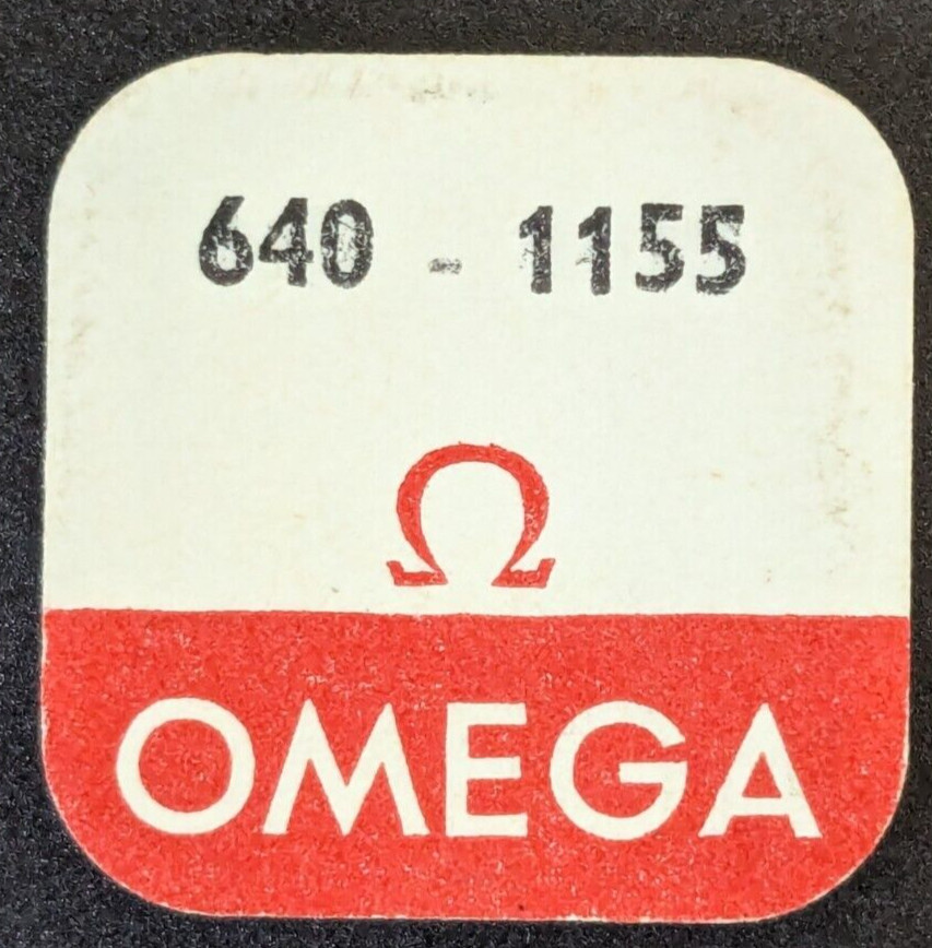 NOS Genuine OMEGA Cal. 640 Intermediate Setting Wheel With Pinion Part# 1155