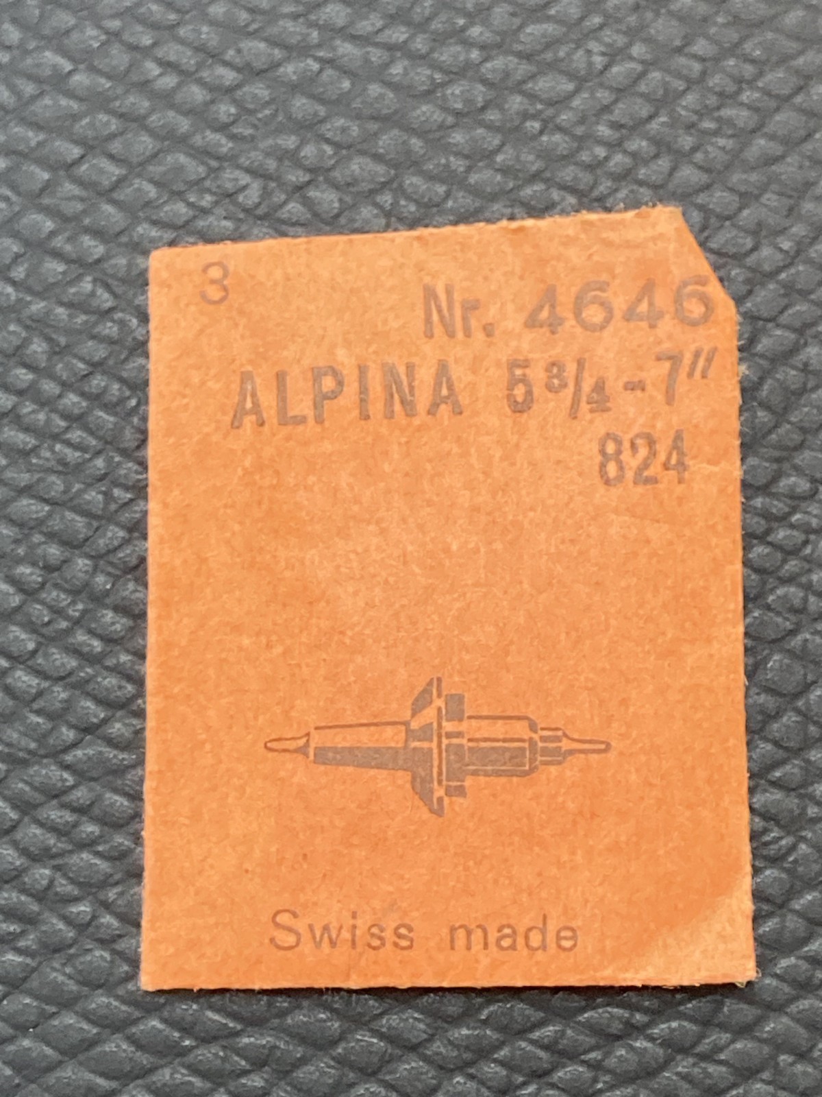 ALPINA 824 RONDA #4646 Sealed Pack of 3 Balance Staffs