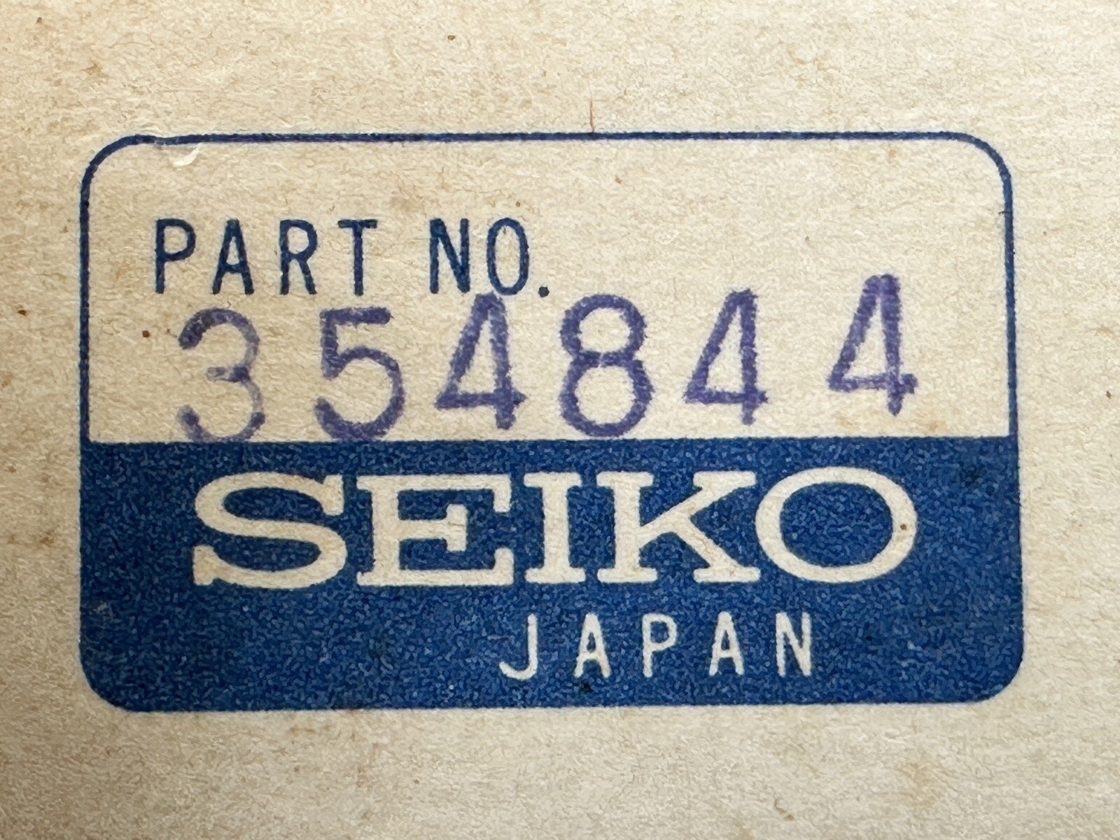 5x NOS ORIGINAL WINDING STEM FOR SEIKO 8305B 8305C 840 WITH PACK