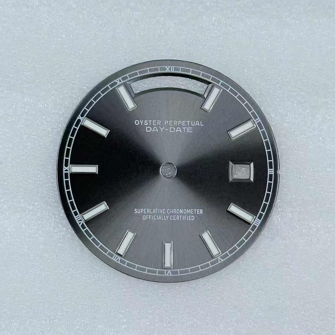 31mm Sunburst Watch Dial Green Luminous for 8285 Automatic Movement