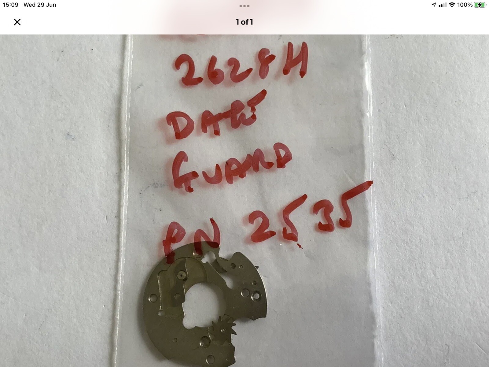CLASSIC WATCH PARTS.REFURBISHED. Raketa 2628H Date Guard