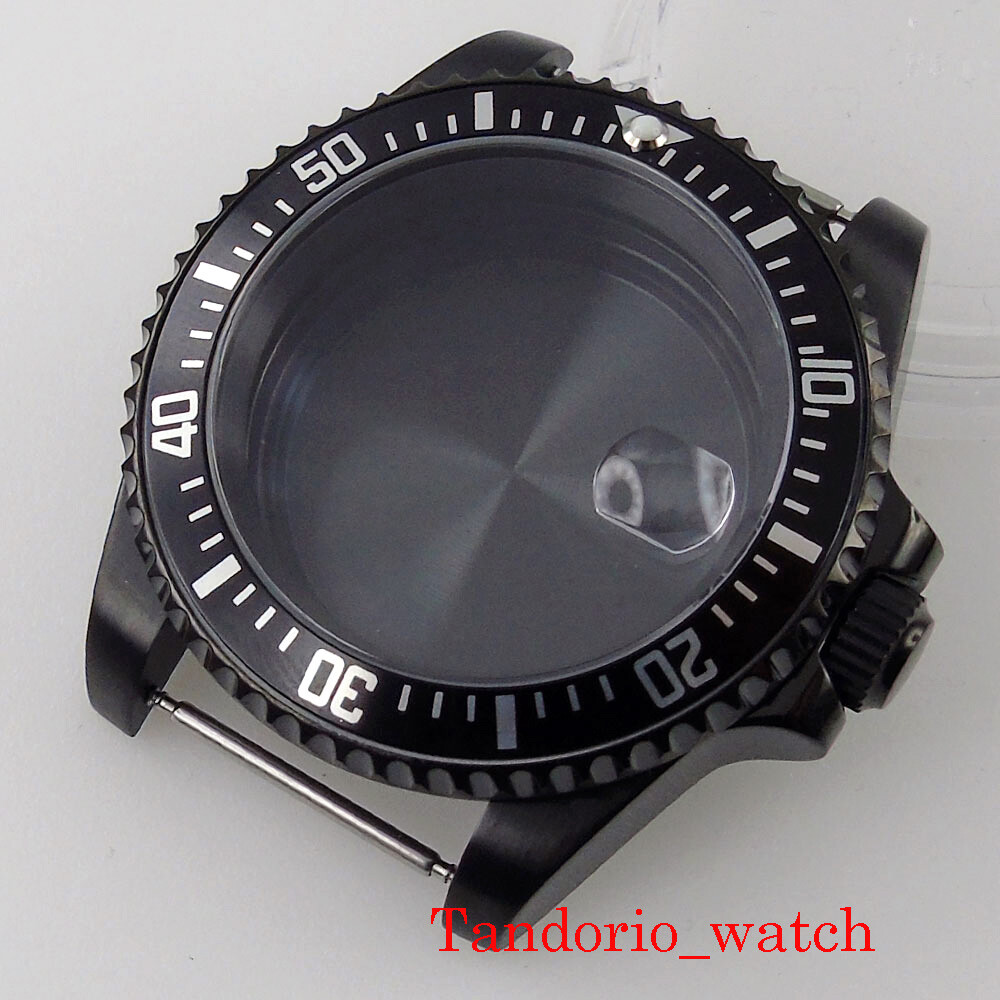 For Japan NH35A Movement Bliger 40mm 100m 120 Clicks Sapphire Glass Alloy Insert
