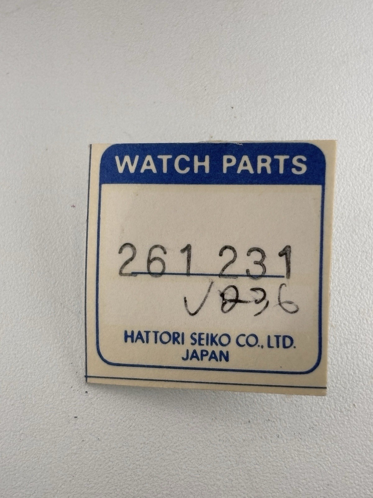 Seiko 231 261 Third Wheel. New Old Stock.
