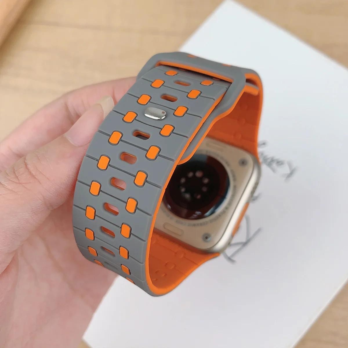 Silicone Band for Apple Watch Strap for Iwatch 11 10 9 8 7 6 5 3 Se Ultra3 2 1