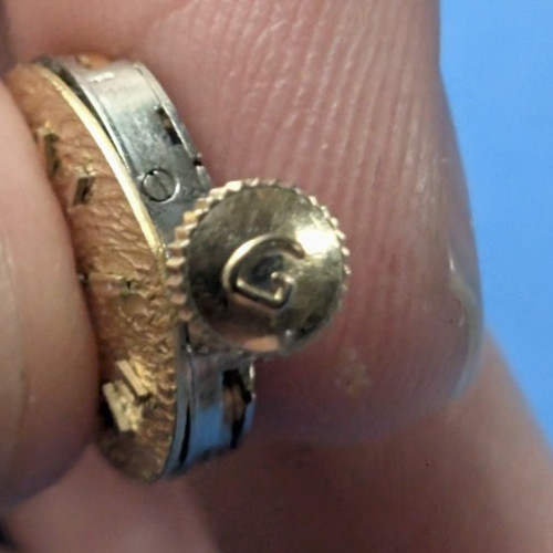 VINTAGE LADIES GRUEN CALIBER 244F WRISTWATCH MOVEMENT RUNNING