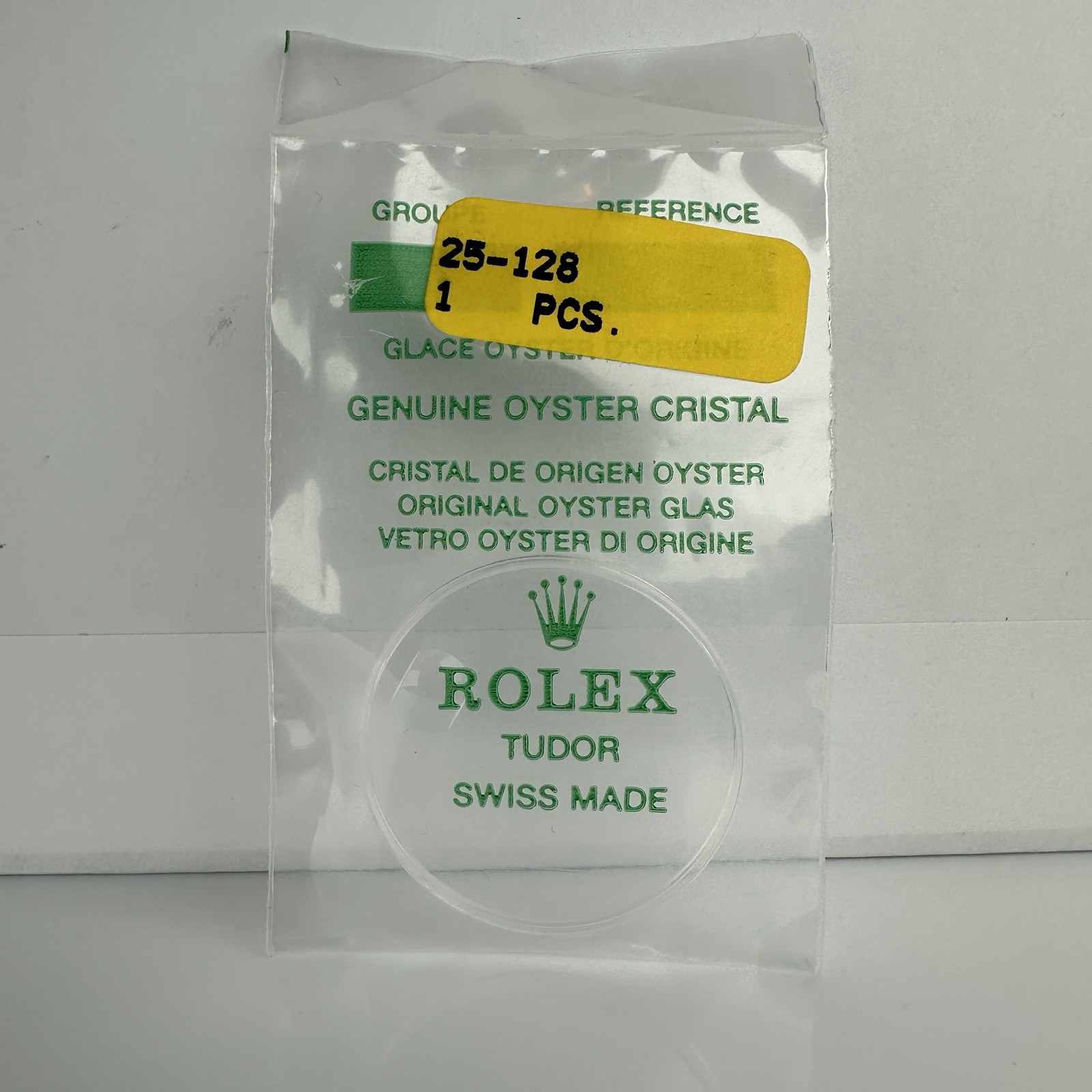 Authentic Acrylic Crystal 25-128 For Tudor ref 7149 7159 7169 Montecarlo