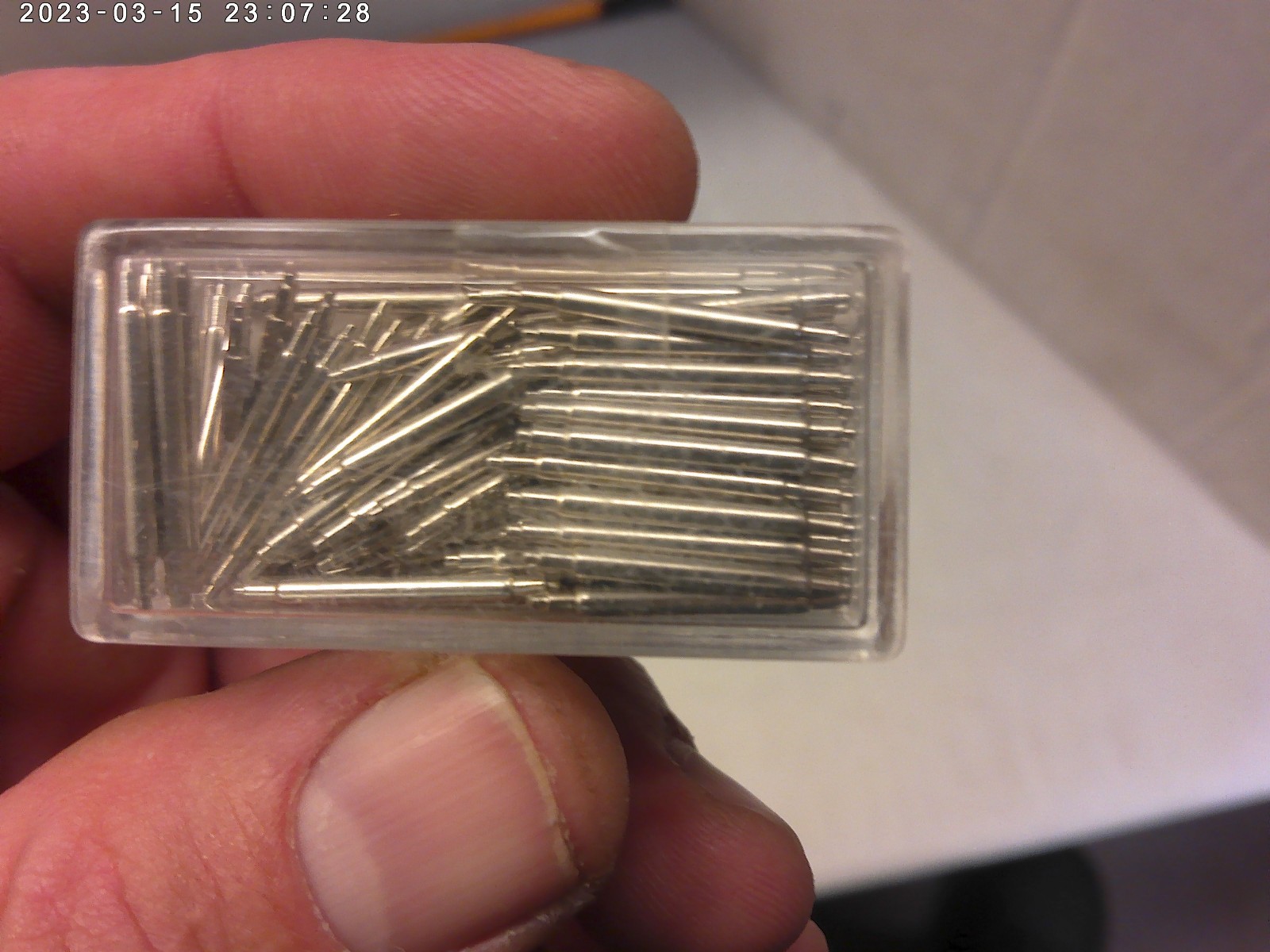 11/16″ double shoulder spring bars for watch bands (100 pack) REGAL NOS 1980’s