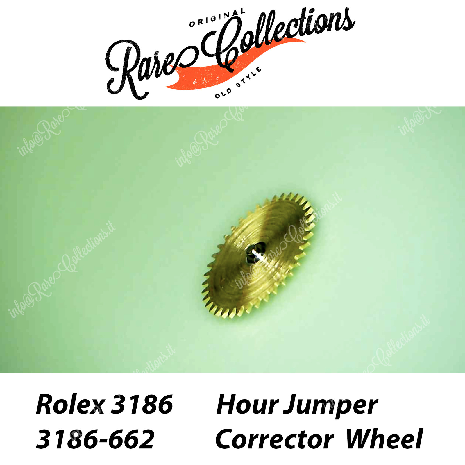 NEW Nuovo Rolex 3186-662 Hour Jumper corrector Wheel GMT Ruota Ore