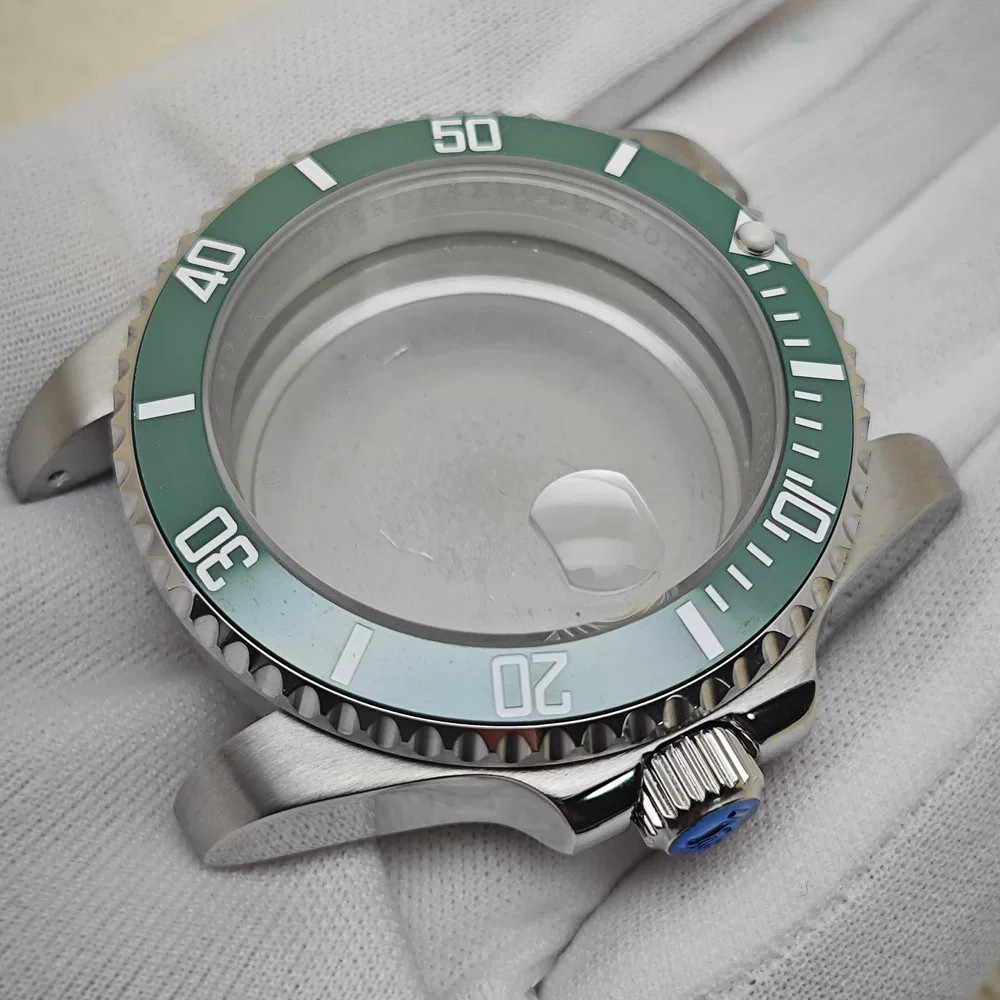 40mm Stainless Watch Case+Strap Mineral Glass For NH35 Movement 28.5mm Dial