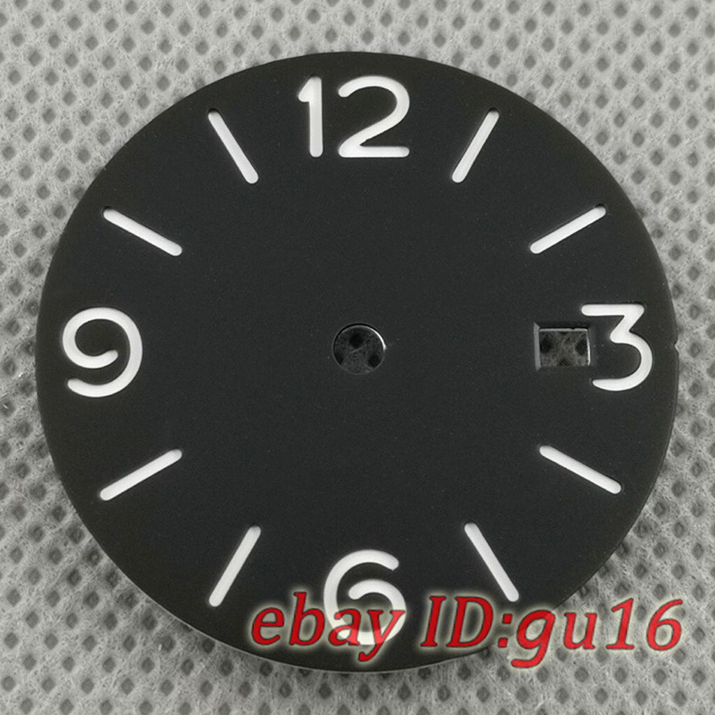 31.5mm Sandwich Watch Dial Green Luminous fit ETA 2836 2824 Miyota 8215 DG2813