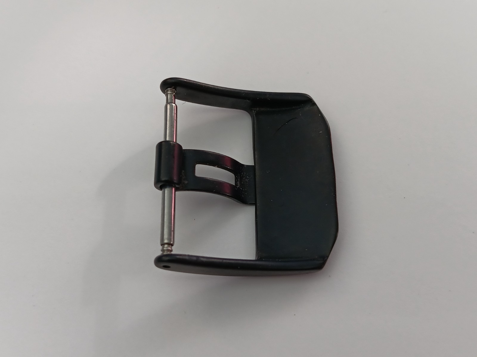 Genuine Luminox OEM 23mm Black IP S/Steel Tang Pin Navy Seal Sea Anu Buckle