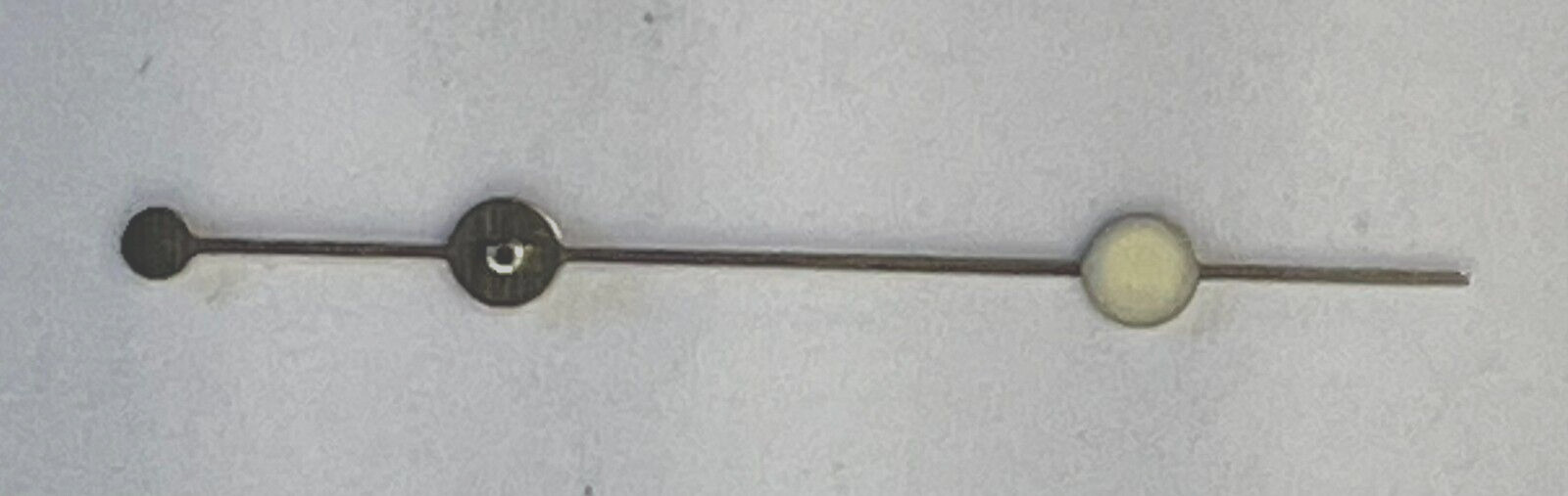 White luminous sweep second hand to fit Rolex 16750 (3035/3075 caliber) 13.5mm