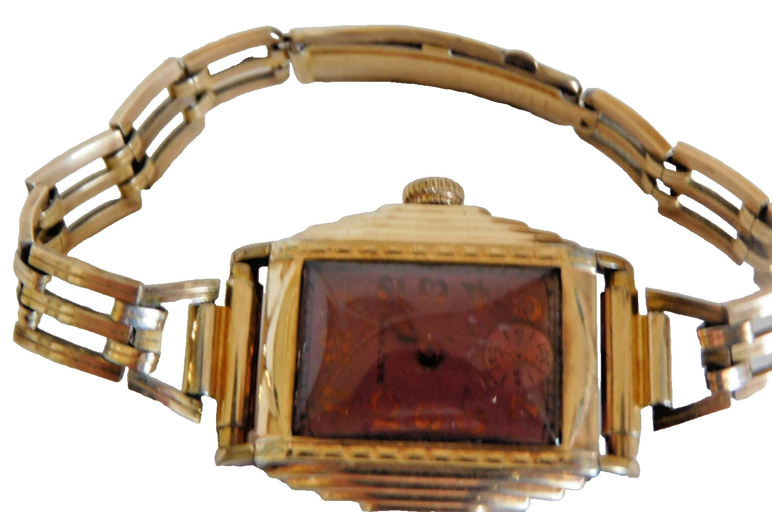 GENTS WALTHAM 1864 RUBY 17 JEWELS MOVEMENT #115203. GOLD FILLED CASE #116040.