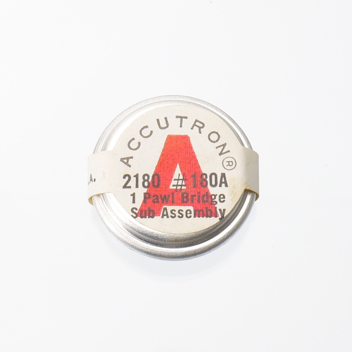 NOS Genuine Accutron By Bulova 2180 Part #180A Pawl Bridge Sub Assembly (C5D3)