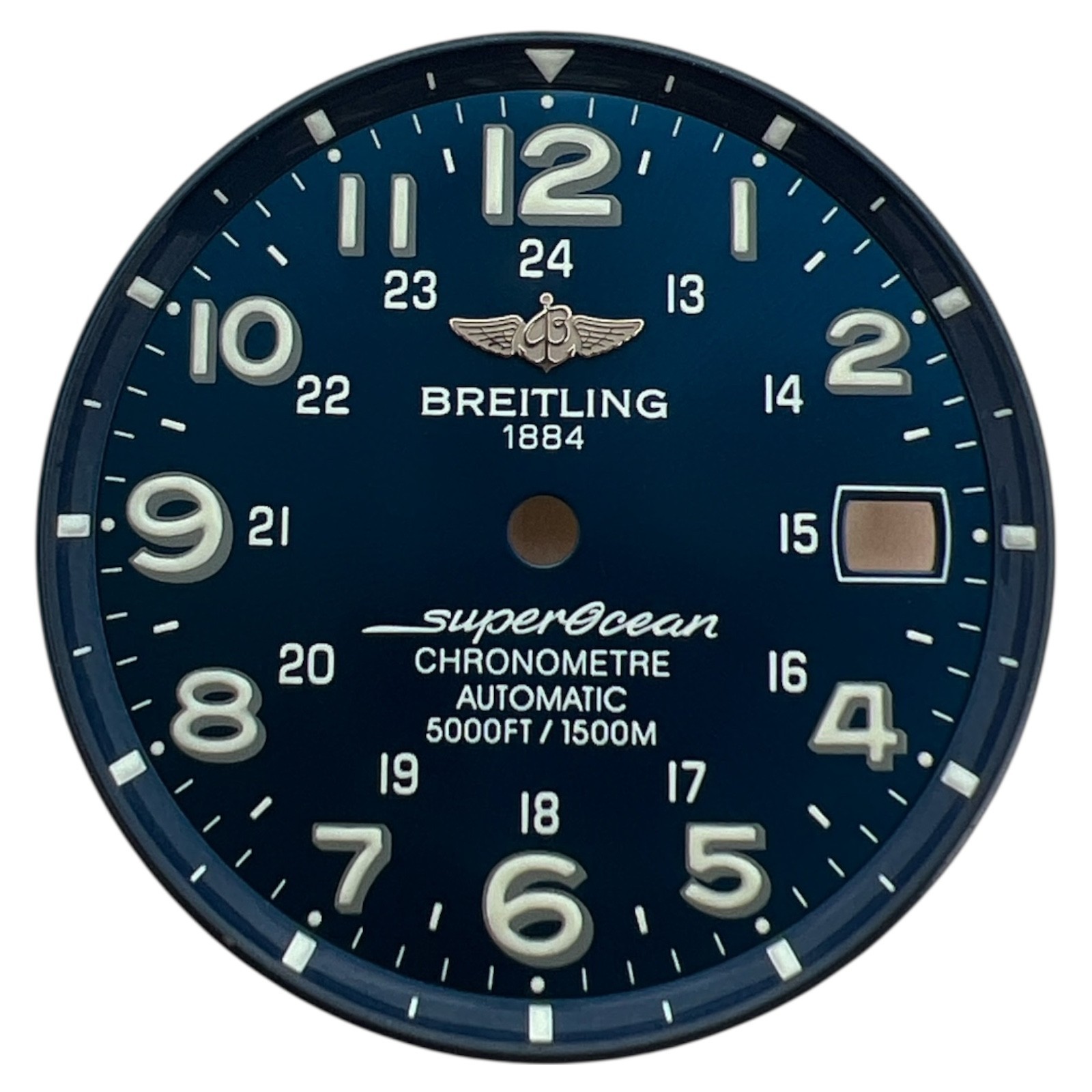 Genuine Breitling Superocean 42mm Arabic Dial Blue A17360