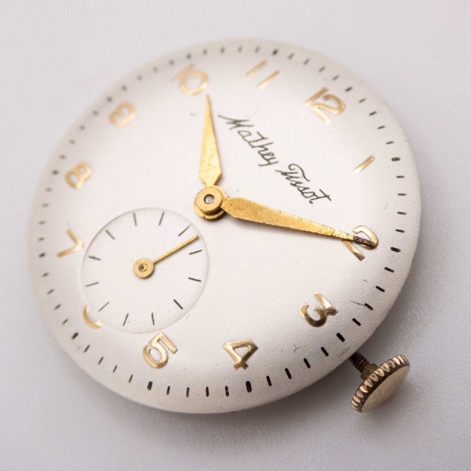 Vintage Mathey-Tissot 23.2 x 20 x 5.4 mm Ref G20 17-Jewel Wristwatch Movement