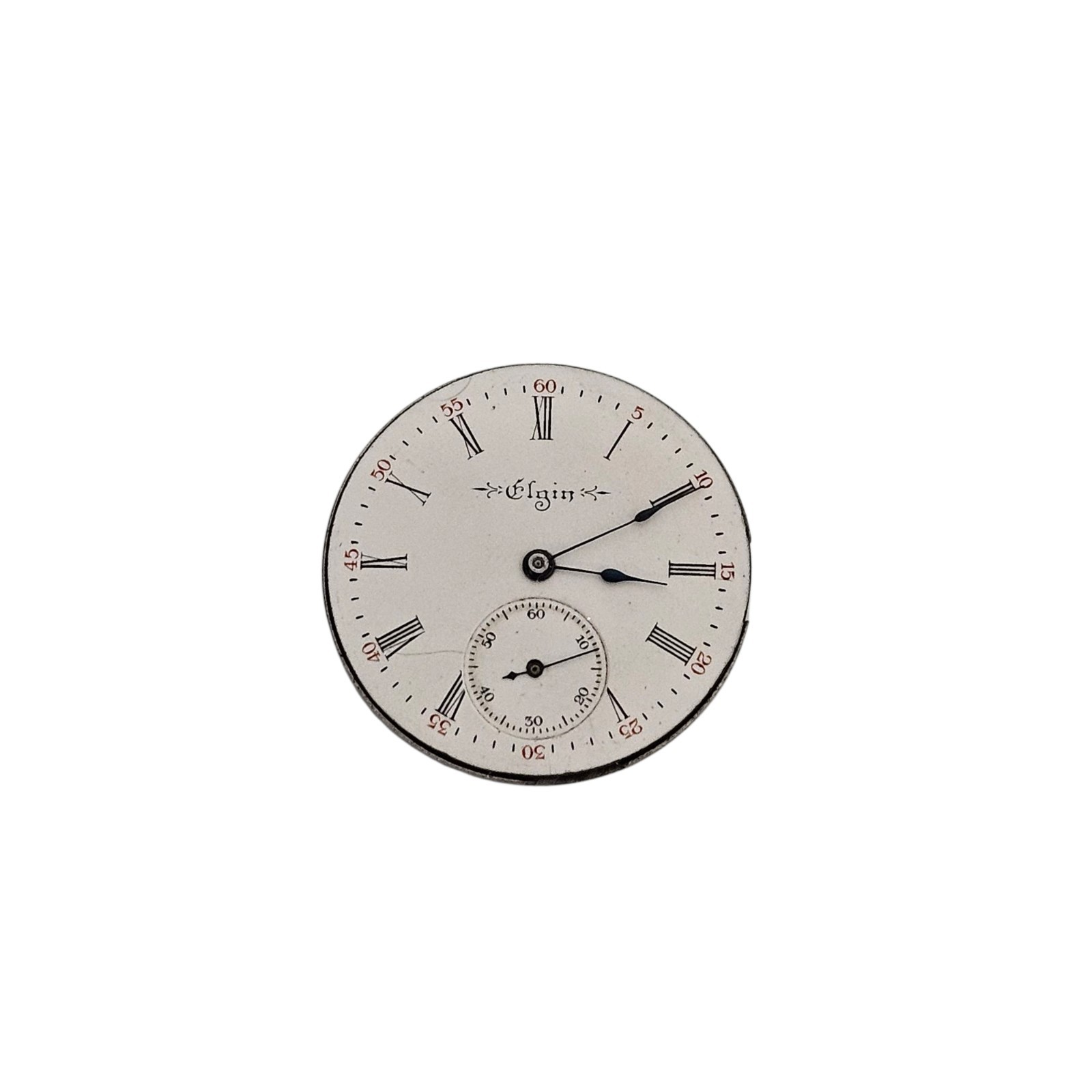 1904 Elgin Model 2 Grade 267 15J Size 0s Pocket Watch Movement For Parts/ Repair