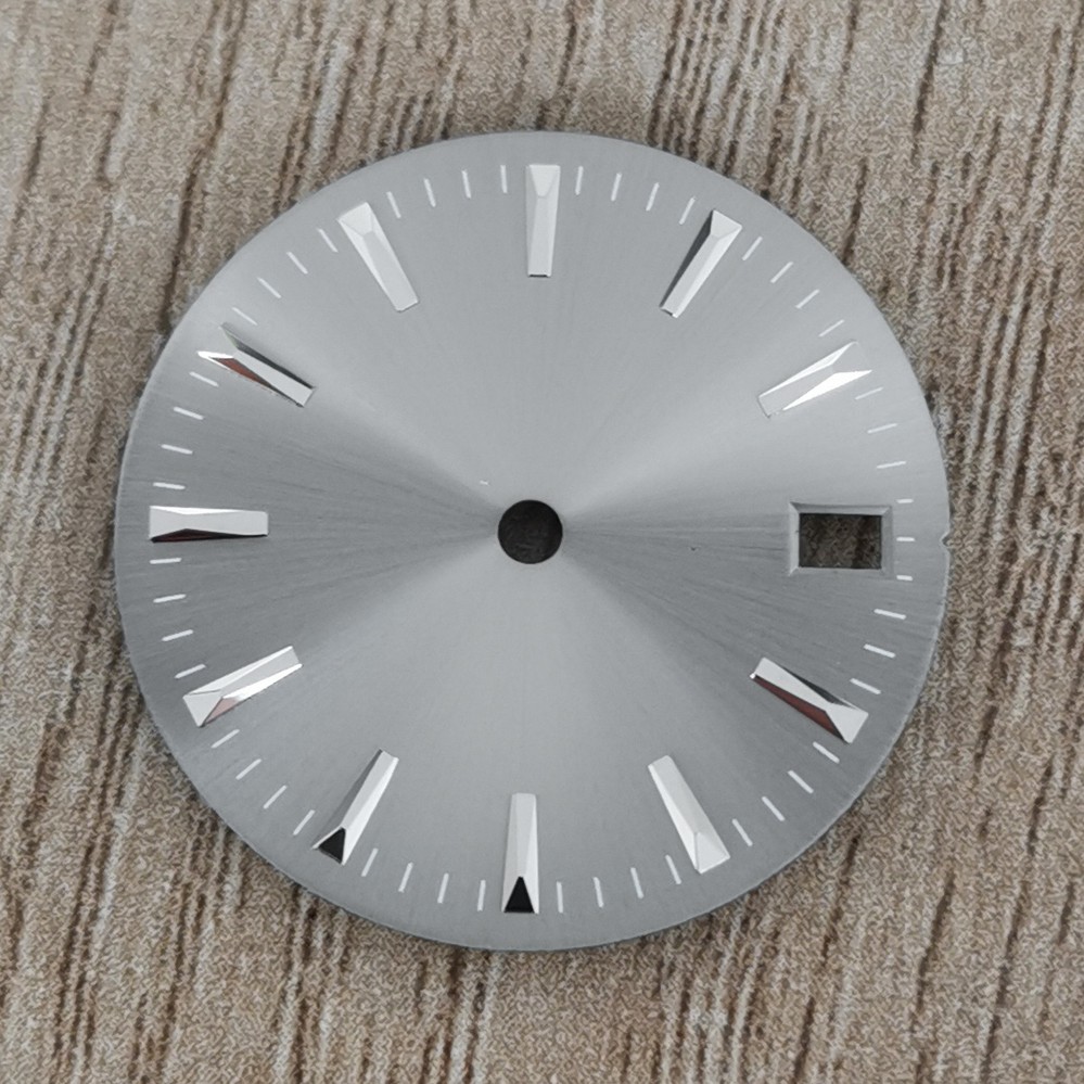 28.5mm Sunburst Watch Dial No Lume For Japan Nh35/36/4r/7s Auto Movement