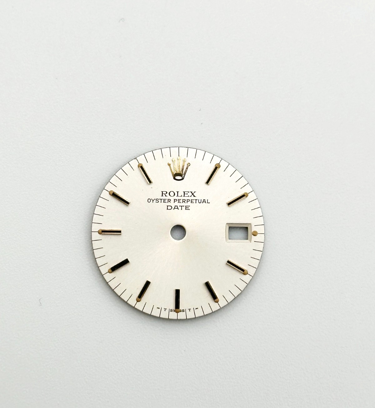 ROLEX Ladies Date Silver Index Stick Dial
