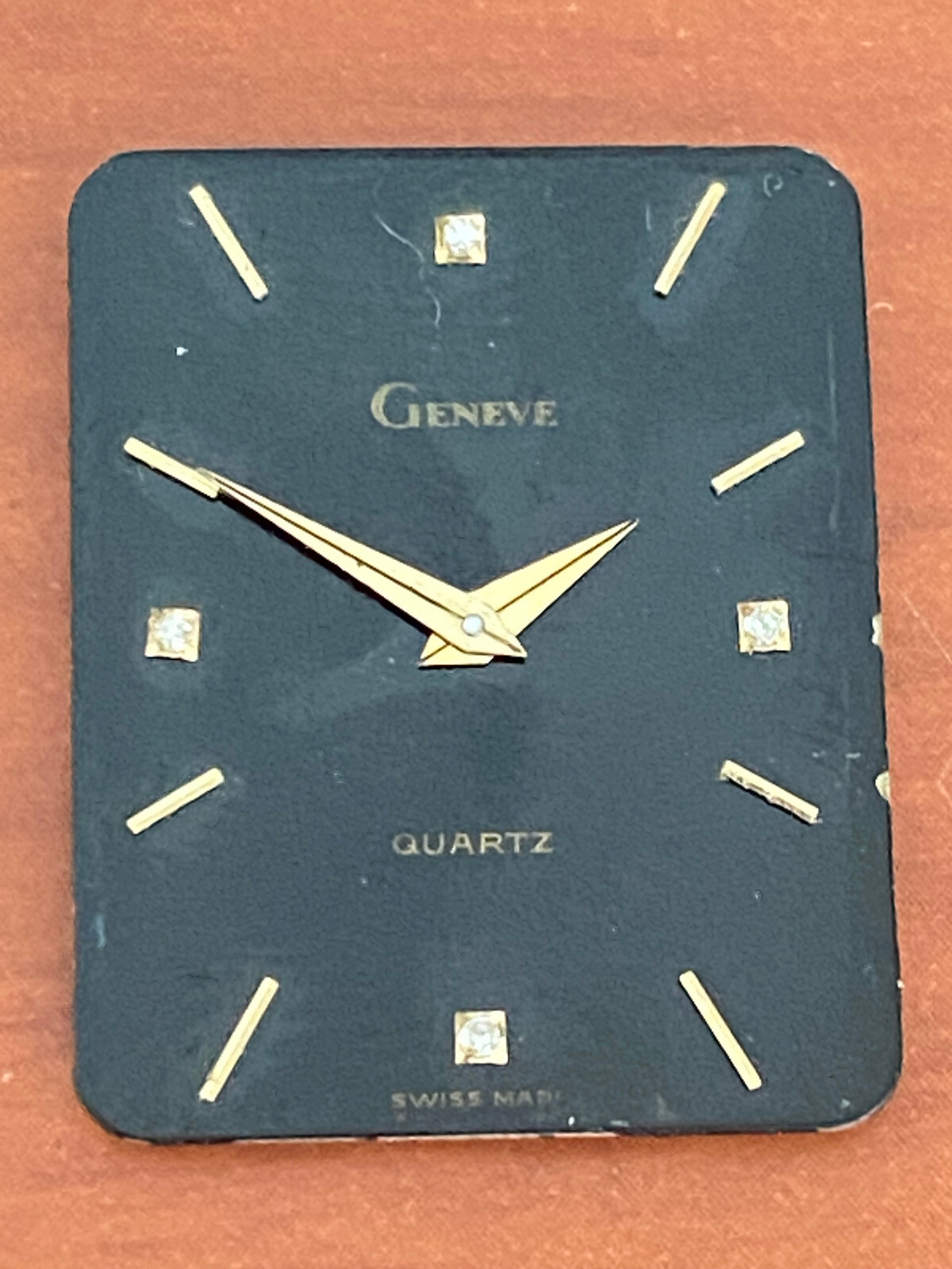 MEN’S GENEVE WRIST WATCH MOVEMENT, ETA 282.001, QUARTZ, RUNNING GOOD