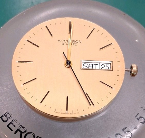 Bulova Accutron PUW Cal. 2501 – 2531 Quartz Watch Movement Working