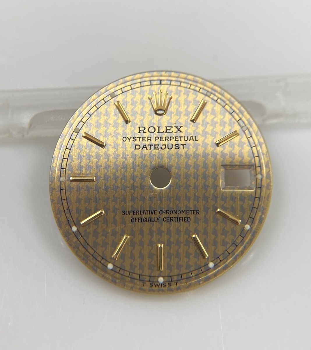 Genuine Rolex 26mm Datejust 69173 69178 79173 Houndstooth Dial