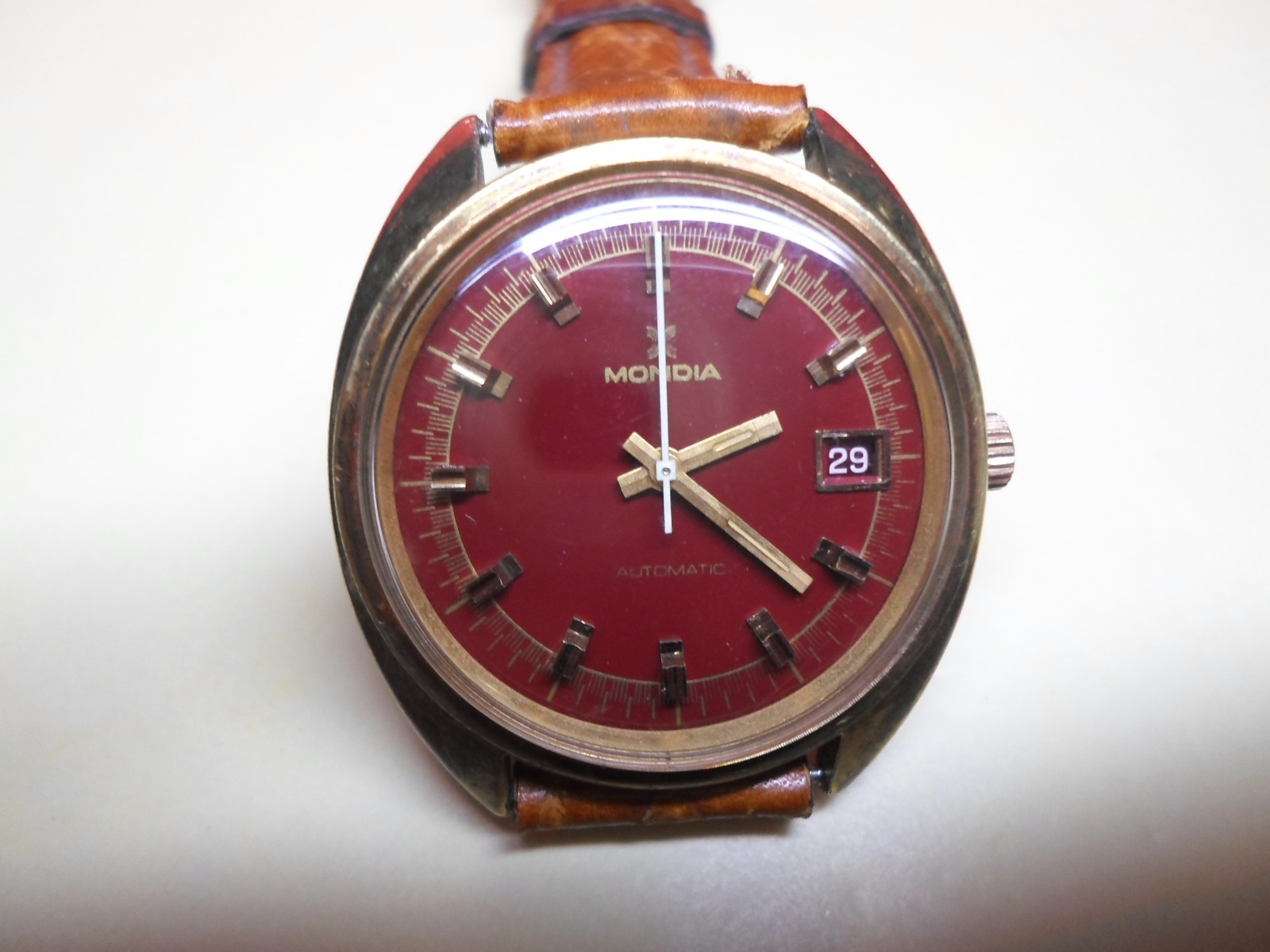 MONDIA ORBITRON 97-1003-20 AUTOMATIC WATCH – WORKING