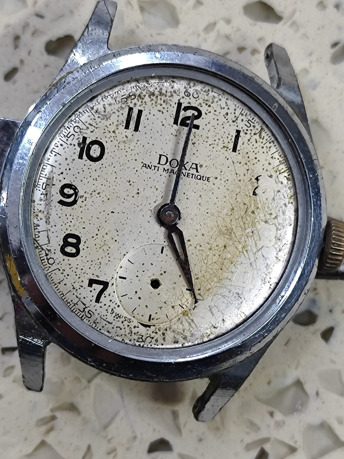DOXA Antimagnetic Cal 942 Incomplete Movement Not Work for parts