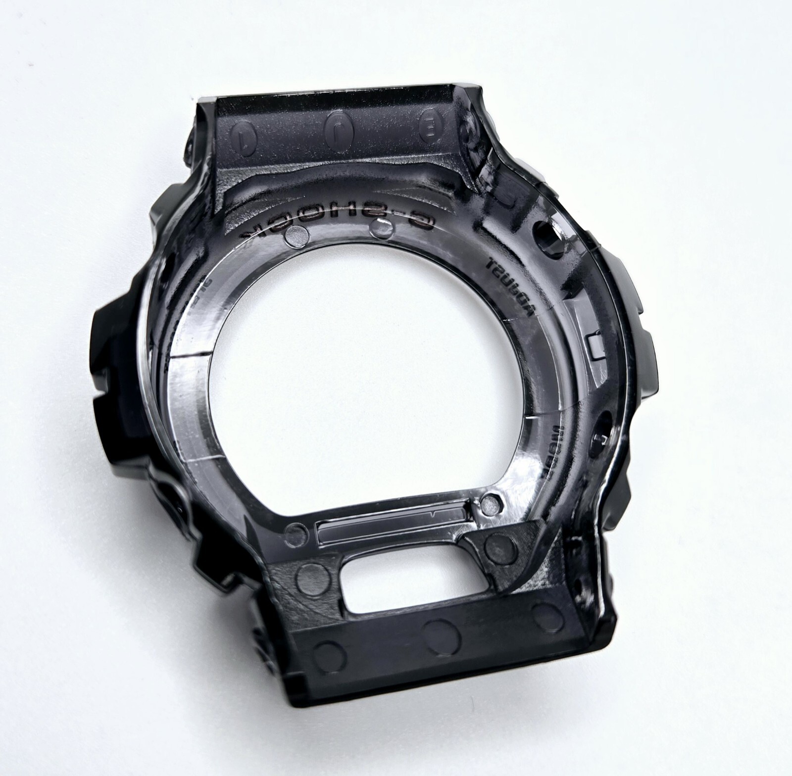 Genuine Casio Replacement part Bezel for DW6900SLG-1 DW6900SLG SMOKE NEW