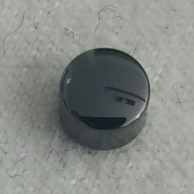 RADO Water Resistant Black Ceramic Cap Crown Part Number 48-112