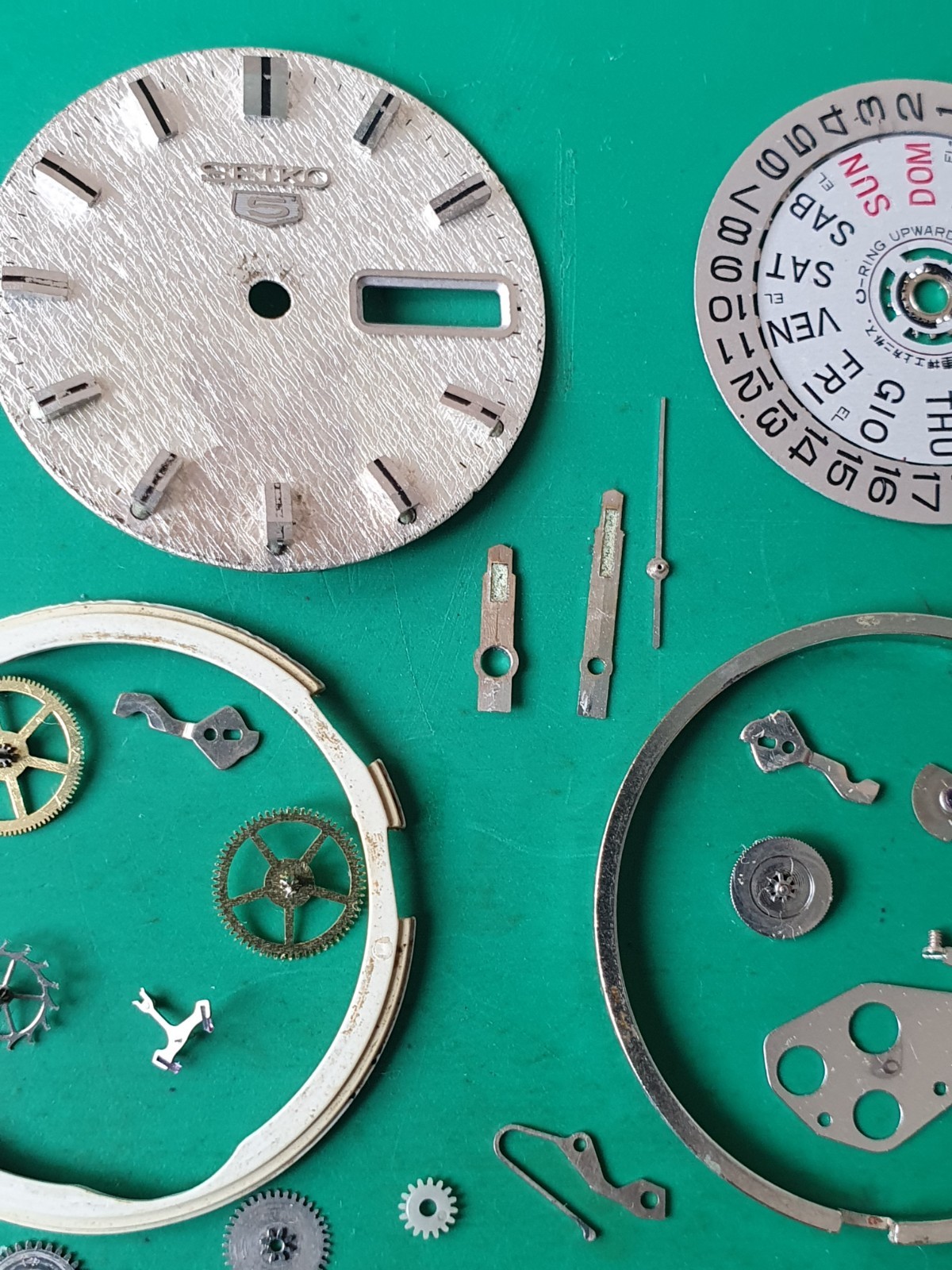 SEIKO 6119 C ORIGINAL PARTS (Single Sales Possibility)
