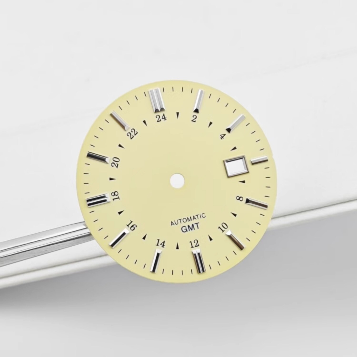NH34 dial 35mm Cream GMT for NH34 movement Watch Accessories