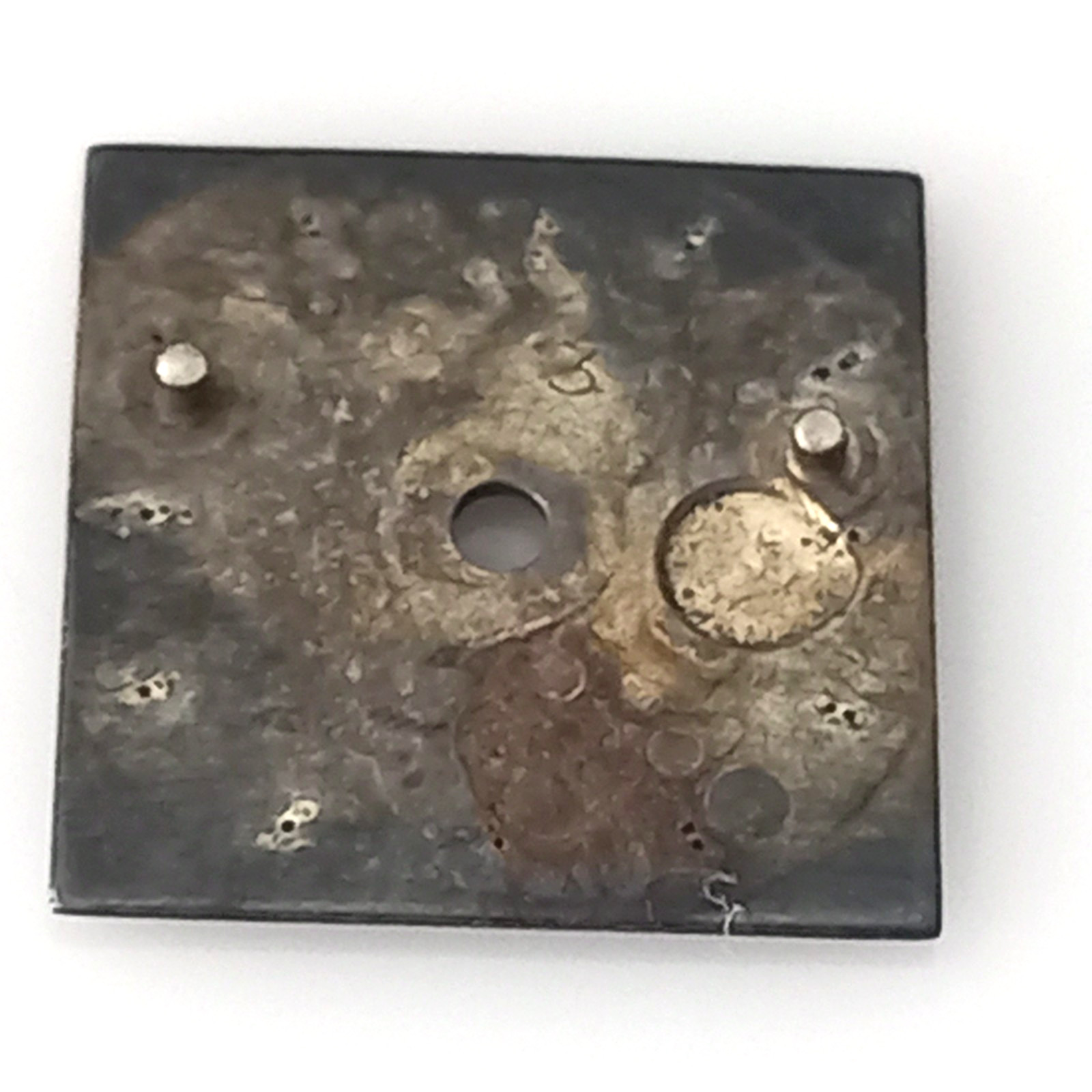 Genuine 12.8 mm Square Dial For Patek Philippe Ref 3285 Watch Cal 13.5 – AS IS