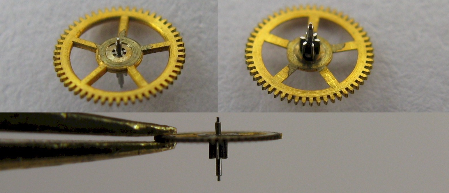 LeCoultre 805 Vacheron 1005 Audemars P. 2005 watch movement part train wheel 1