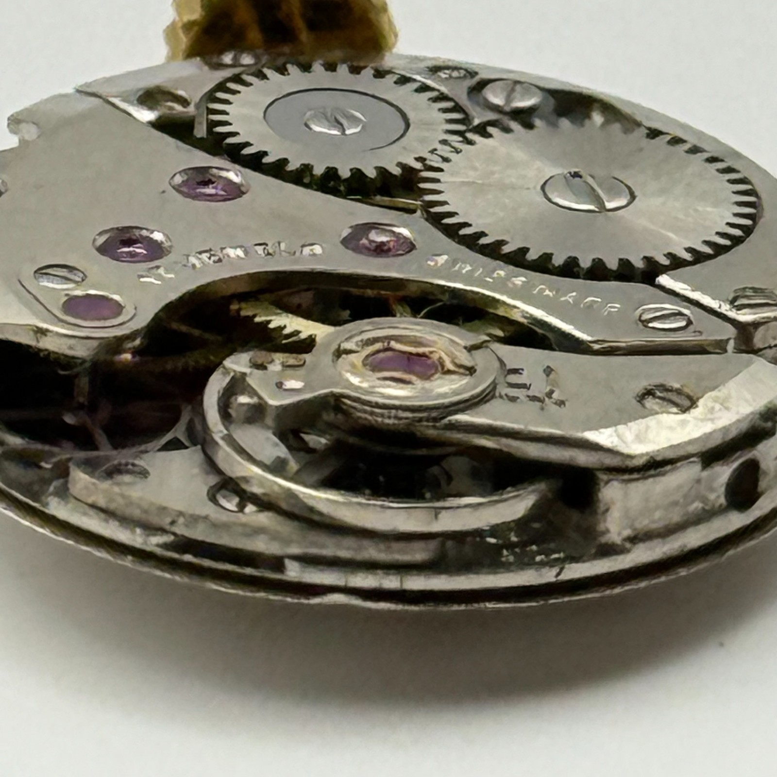 Felsa 4122 Watch Movement Garrard 17Jewels Swiss Manual Wind Parts Repair 17.5mm