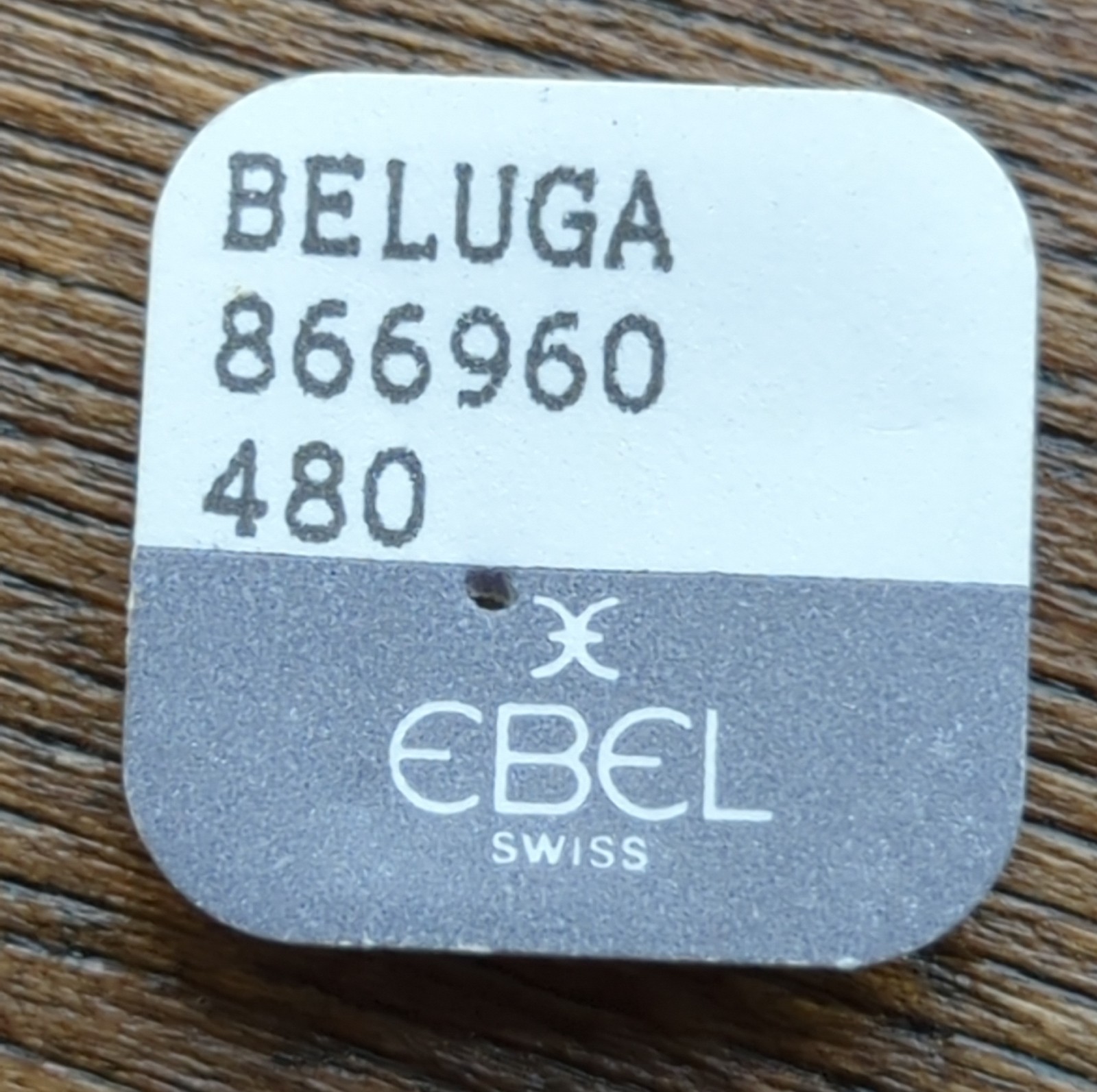 Ebel Beluga 18k Gold Watch Crown 866960 480 NOS Sealed (BT74)