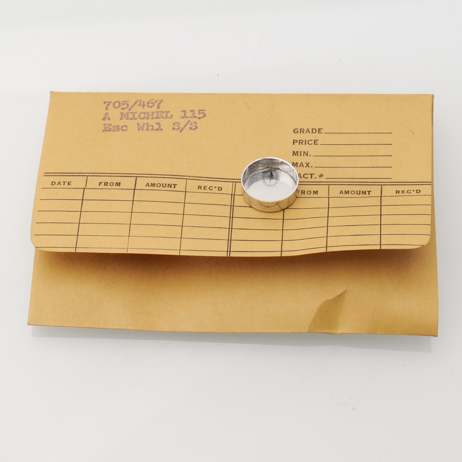 A Michel 115 Escape Wheel Watch Part New Old Stock Bestfit 705/467 Watchmakers