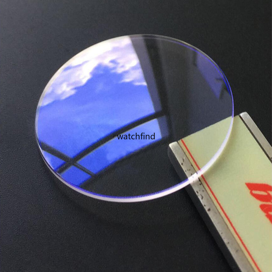 AR Blue Sapphire Double Dome 1.0-3.0mm Thick Watch Glass Crystal Special Size