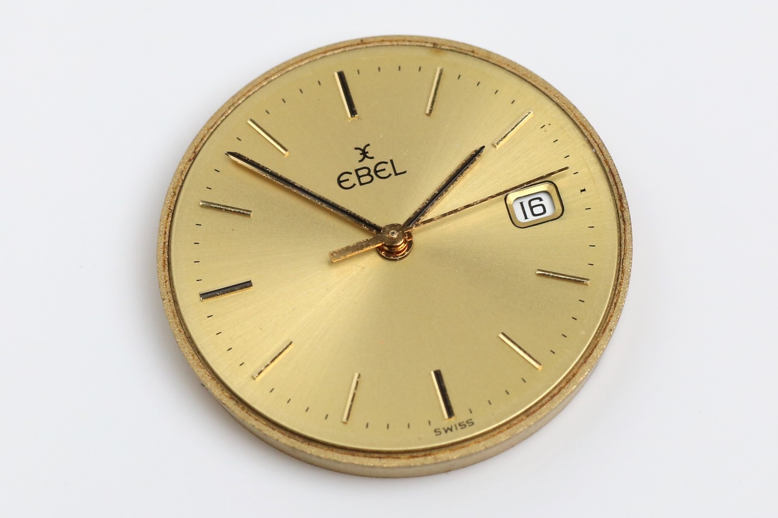 Ebel Sport Classic Gold Watch Dial & Hands, No Movement, 183903