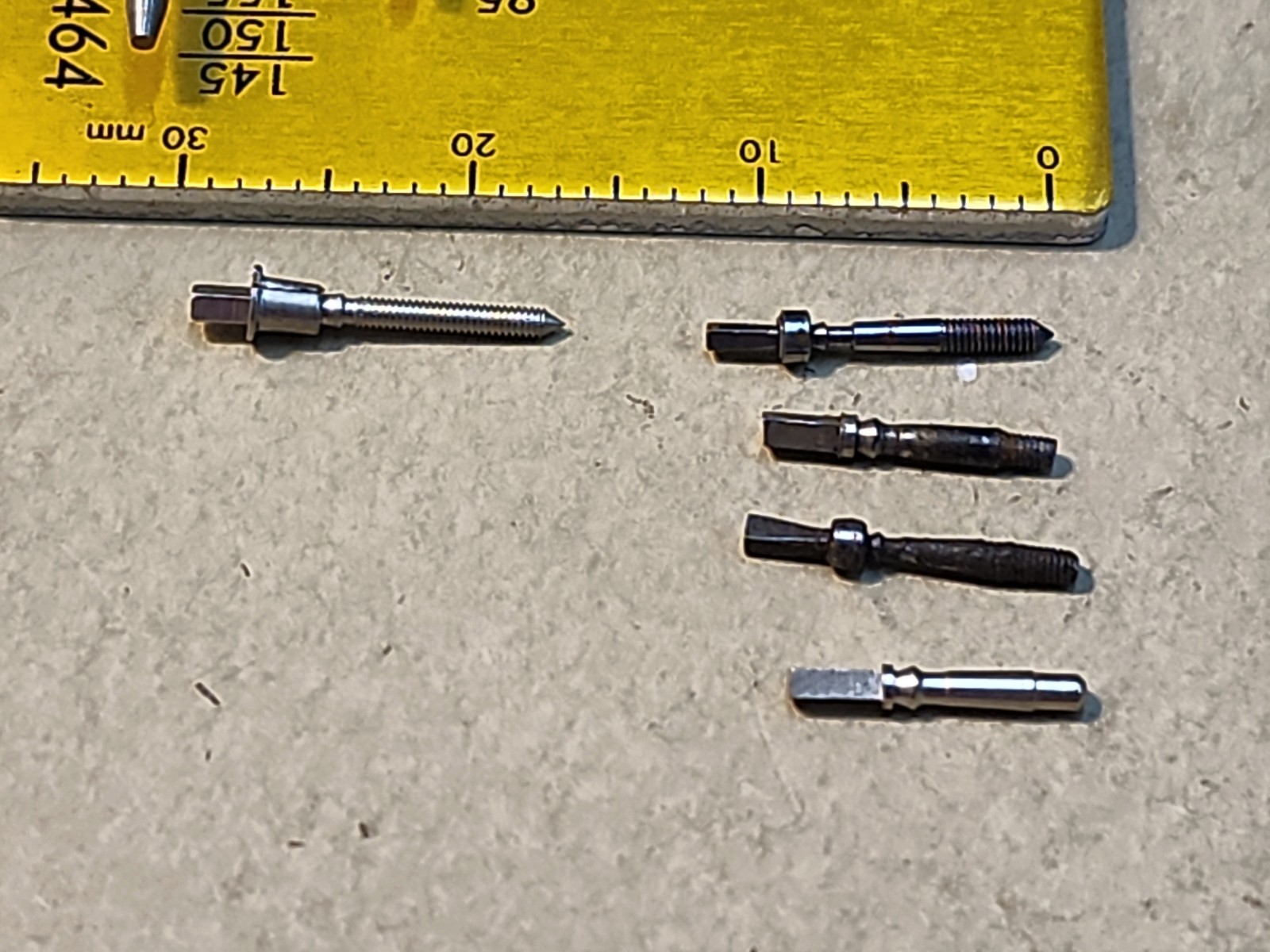 Lot Of Mixed 18s American Pocket Watch Stems-For Earlier Models?