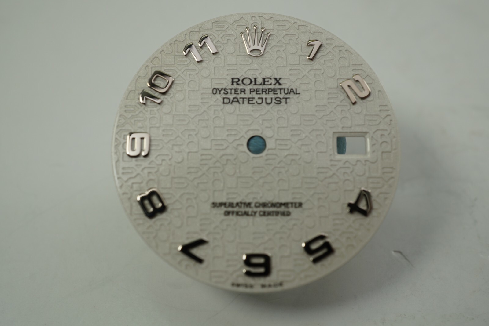 ROLEX DATEJUST DIAL w/ ORIGINAL ROLEX/ ROLEX ANNIVERSARY STYLE C. 1980’S-1990’S