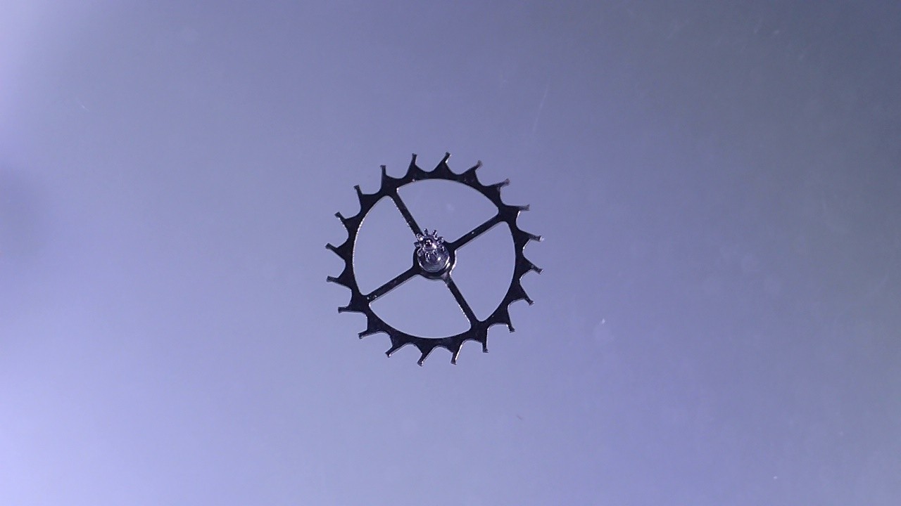 Sellita SW200 Anchor Wheel Escape Chrono Watch Part 705 ETA 2824.2 Silver
